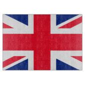 UK Union Jack British Flag Schneidebrett (Vorderseite)