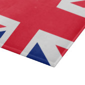 UK Union Jack British Flag Schneidebrett (Ecke)