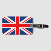 UK-Union-Jack-Flagge Gepäckanhänger (Vorderseite (Horizontal))