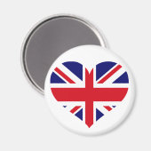 UK Union Jack Magnet (Vorderseite/Rückseite)