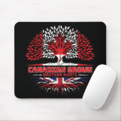 Uk United Kingdom British Canadian Canada Tree Mousepad (Mit Mouse)