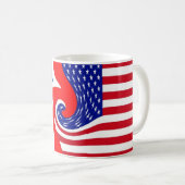 UK/USA FLAG-LOVIN COUSINS KAFFEETASSE (VorderseiteRechts)