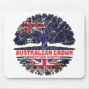 UK Vereinigtes Königreich Britisch Australisch Aus Mousepad