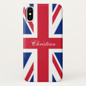 UK Vereinigtes Königreich Britische Flaggenunion J Case-Mate iPhone Hülle (Rückseite)