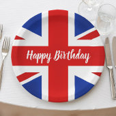 UK Vereinigtes Königreich British Happy Birthday Pappteller