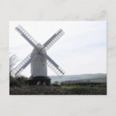 (UK) White Windmill Postcard Postkarte (Vorderseite)