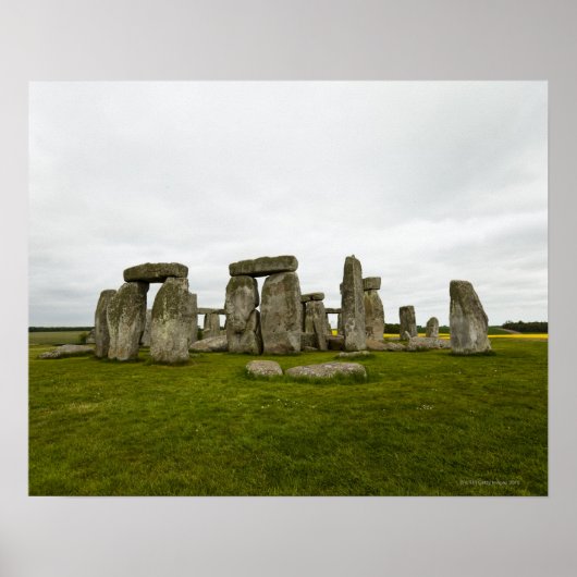 UK, Wiltshire, Stonehenge Poster (Vorne)