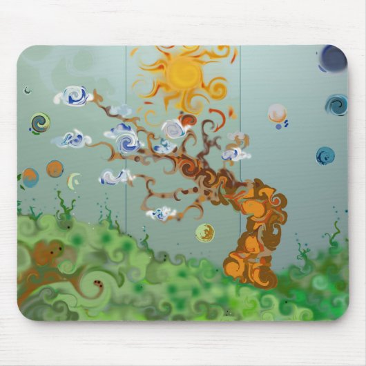 UKA der Baum Mousepad (Vorne)