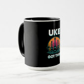 Uke Got diesen lustigen Ukulele Spieler Gitarrist Tasse (Vorderseite Links)