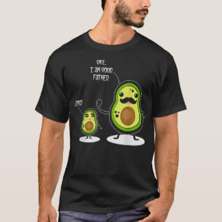 Uke I bin dein Vater Funny Avocado VaterSon Avoca T-Shirt