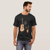 Uke I bin dein Vater Gitarre T-Shirt (Vorne ganz)