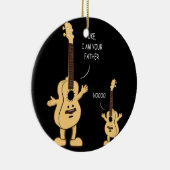 Uke I Bin Dein Vater Ukulele Gitarre Musik Keramik Ornament (Rechts)
