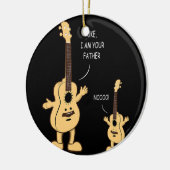Uke I Bin Dein Vater Ukulele Gitarre Musik Keramik Ornament (Links)