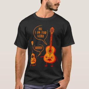 Uke I Bin Dein Vater Ukulele Gitarre Musik T-Shirt