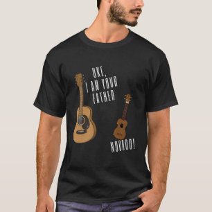 Uke I bin dein Vater Ukulele Gitarre T-Shirt