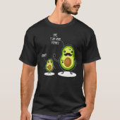 Uke Ich bin dein Vater Funny Avocado Vater Son Avo T-Shirt (Vorderseite)