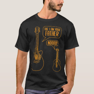 Uke Ich bin dein Vater Ukulele Gitarre Musik T-Shirt