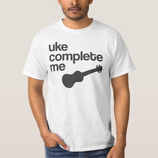 "Uke komplett ich" Entwurf T-Shirt (Vorderseite)