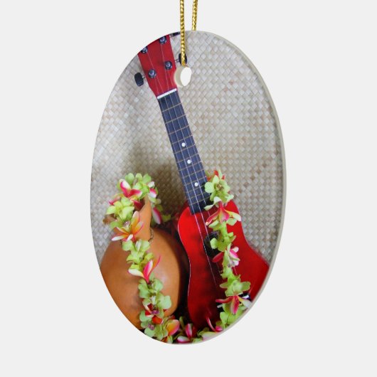 Uke, Leu und Ipu Keramik Ornament (Links)