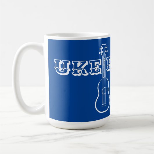 Uke Player-Tasse Kaffeetasse (Links)