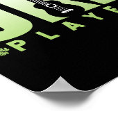 Uke Player Ukulele Player Hawaiian Musician Musici Poster (Ecke)