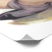 Uke Playing Flapper Poster (Ecke)