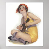 Uke Playing Flapper Poster (Vorne)
