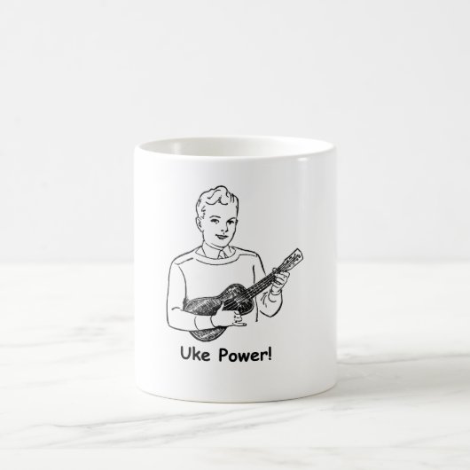 Uke Power! Kaffeetasse (Mittel)
