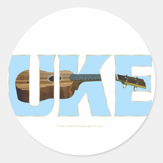 UKE RUNDER AUFKLEBER (Vorderseite)