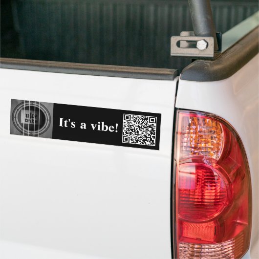Uke Tribe Vibe Autoaufkleber (Auf Lkw)