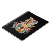 Uke Ukulele Guitar - Musician Guitarist Ukulele Notizblock (Linke Seite)