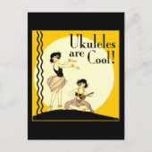 Ukes sind Cool! Postkarte (Vorderseite)