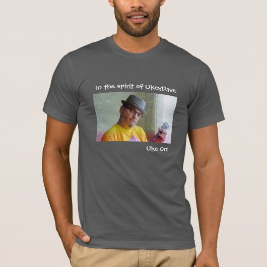 UkeyDave T-Shirt (Vorderseite)