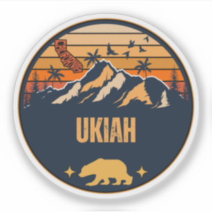 Ukiah, Kalifornien Aufkleber