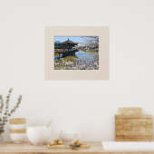 Ukimi-do-Pavillon: Cherry Blossom ポ ス タ Poster (Küche)