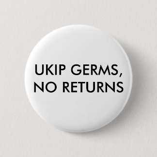 UKIP Mikroben, kein Rückkehr-Button Button