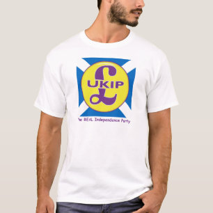UKIP Schottland das wirkliche Unabhängigkeit Part T-Shirt