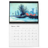 Ukiyo-e 2015 Gewohnheit Druckkalender Kalender (Feb 2026)