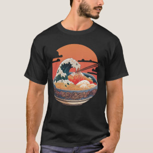 Ukiyo-e Art Bowl of ramen T-Shirt