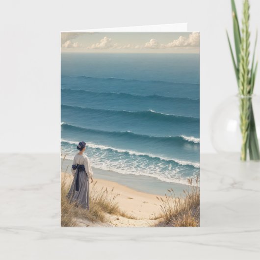 Ukiyo-e Art Japanisches Beileid Karte (Vorderseite)