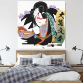 Ukiyo-e Art of Kabuki Leinwanddruck (Insitu (Schlafzimmer))