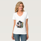 Ukiyo-e Art of Kabuki T-Shirt (Vorderseite Vollansicht)