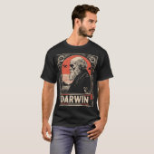 Ukiyo-e Darwin | Evolution Theory Portrait T-Shirt (Vorne ganz)