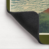Ukiyo e Hokusai Fujiyama Mousepad (Ecke)