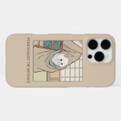 Ukiyo-e Inspired – Dramatic JAPAN  iPhone Hülle (Rückseite (Horizontal))