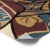 Ukiyo-e Inspired – Dramatic JAPAN  Poster (Ecke)