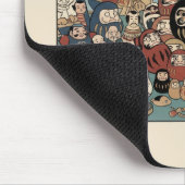Ukiyo-e Inspiriert – Dramatisches JAPAN Mousepad (Ecke)