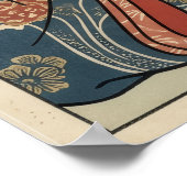 Ukiyo-e Inspiriert – Dramatisches JAPAN Poster (Ecke)