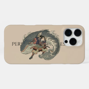 Ukiyo-e inspirierte Mauspad– Dramatisches JAPAN iPhone 16 Pro Max Hülle