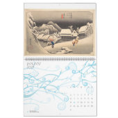Ukiyo-E-Kalender für japanische Holzblöcke Kalender (Jan 2027)